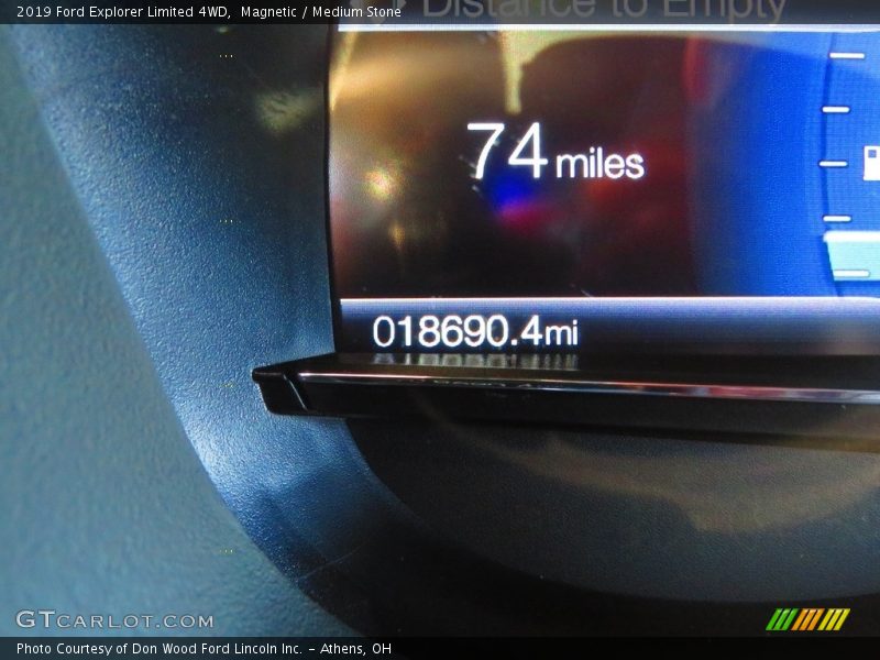 Magnetic / Medium Stone 2019 Ford Explorer Limited 4WD