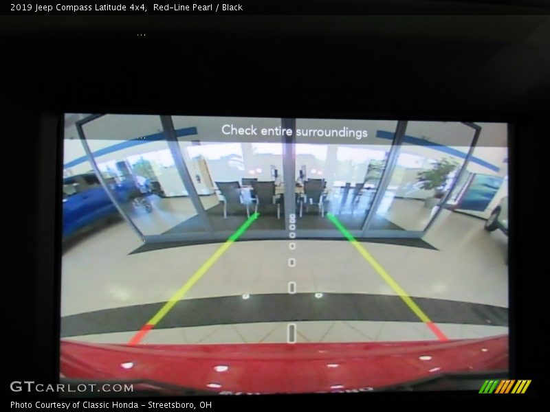 Red-Line Pearl / Black 2019 Jeep Compass Latitude 4x4