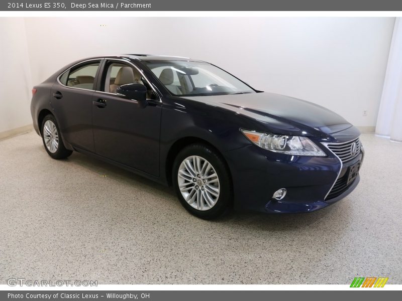 Deep Sea Mica / Parchment 2014 Lexus ES 350
