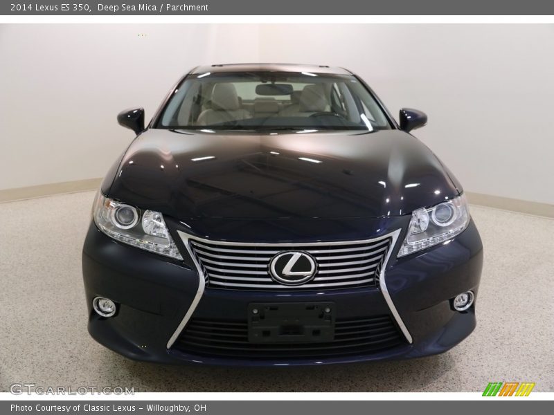 Deep Sea Mica / Parchment 2014 Lexus ES 350