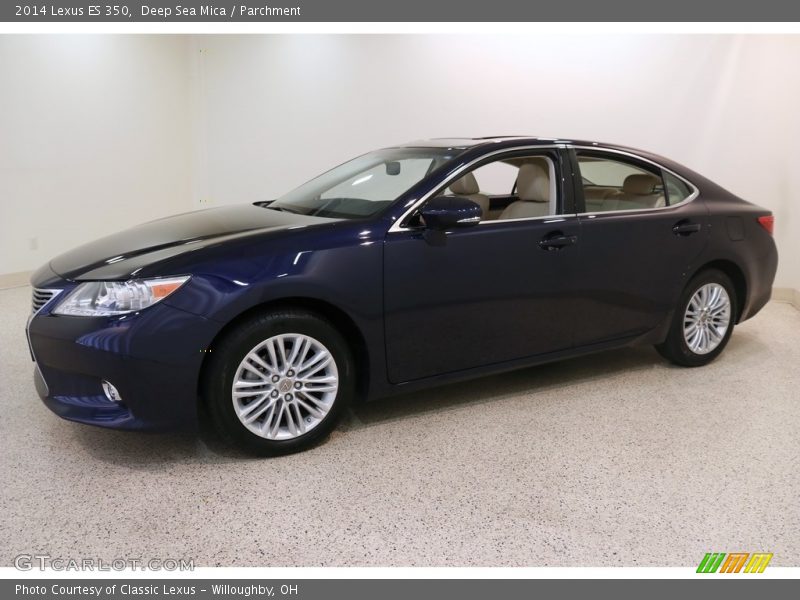 Deep Sea Mica / Parchment 2014 Lexus ES 350