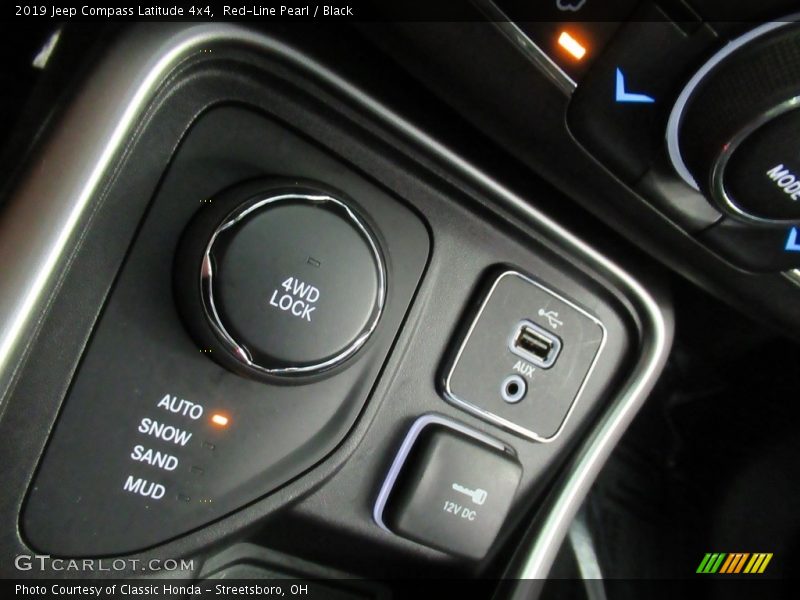 Red-Line Pearl / Black 2019 Jeep Compass Latitude 4x4