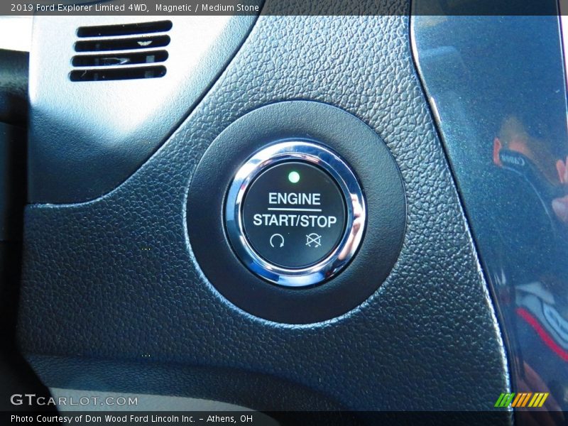 Magnetic / Medium Stone 2019 Ford Explorer Limited 4WD