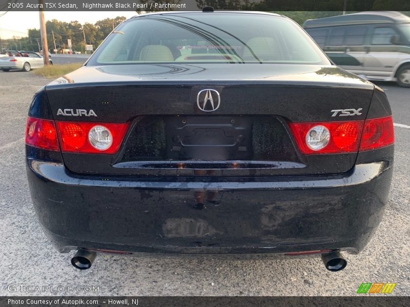 Nighthawk Black Pearl / Parchment 2005 Acura TSX Sedan