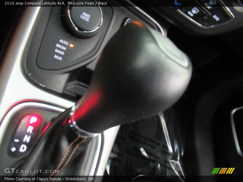 Red-Line Pearl / Black 2019 Jeep Compass Latitude 4x4