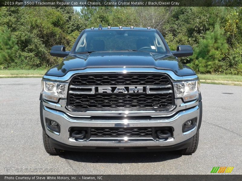 Granite Crystal Metallic / Black/Diesel Gray 2019 Ram 5500 Tradesman Regular Cab 4x4 Chassis