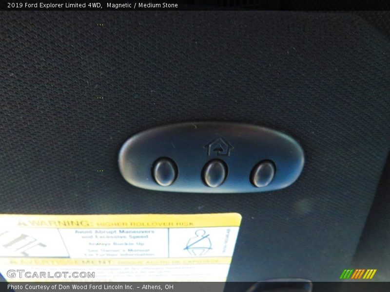 Magnetic / Medium Stone 2019 Ford Explorer Limited 4WD