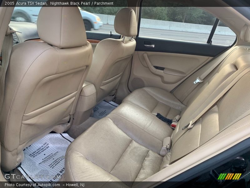 Nighthawk Black Pearl / Parchment 2005 Acura TSX Sedan