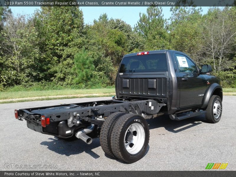 Granite Crystal Metallic / Black/Diesel Gray 2019 Ram 5500 Tradesman Regular Cab 4x4 Chassis