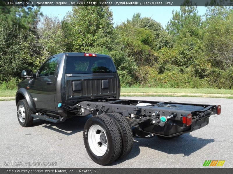 Granite Crystal Metallic / Black/Diesel Gray 2019 Ram 5500 Tradesman Regular Cab 4x4 Chassis