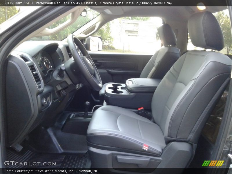Granite Crystal Metallic / Black/Diesel Gray 2019 Ram 5500 Tradesman Regular Cab 4x4 Chassis