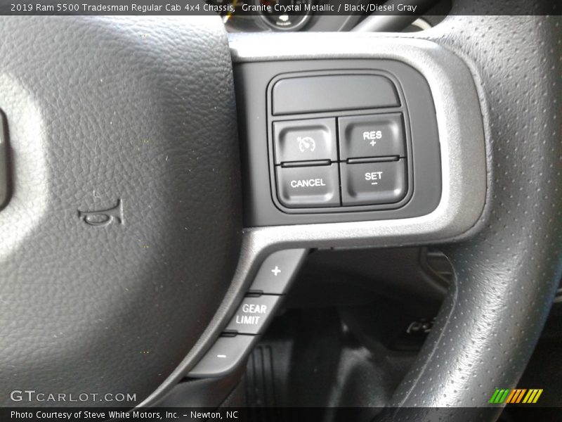 Granite Crystal Metallic / Black/Diesel Gray 2019 Ram 5500 Tradesman Regular Cab 4x4 Chassis