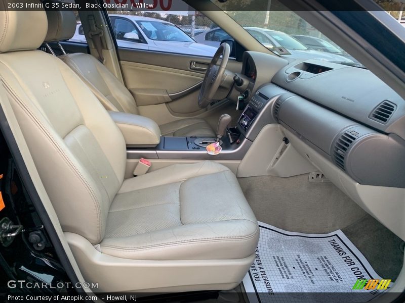 Black Obsidian / Willow 2003 Infiniti G 35 Sedan