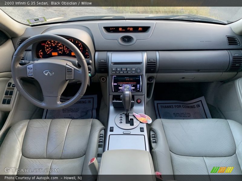 Black Obsidian / Willow 2003 Infiniti G 35 Sedan