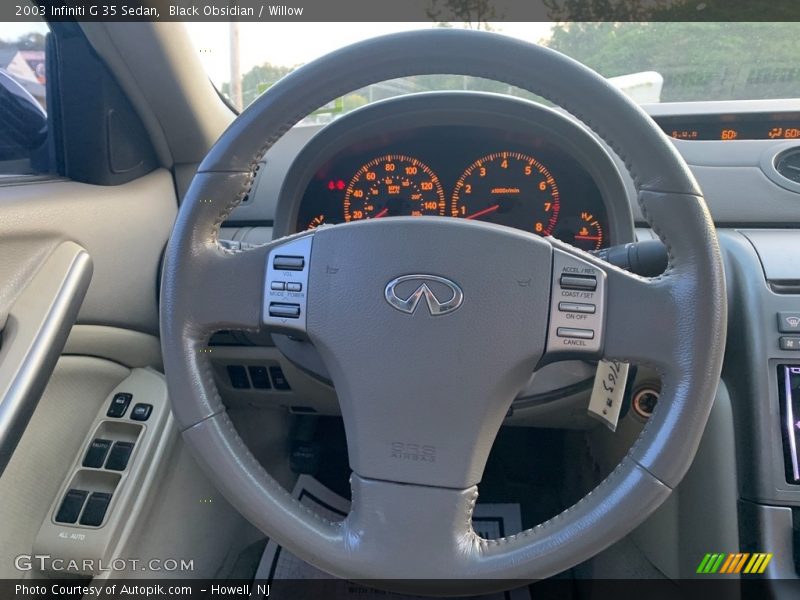 Black Obsidian / Willow 2003 Infiniti G 35 Sedan