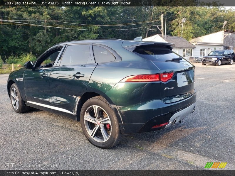 British Racing Green / Jet w/Light Oyster 2017 Jaguar F-PACE 35t AWD S