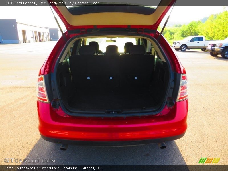Red Candy Metallic / Charcoal Black 2010 Ford Edge SE