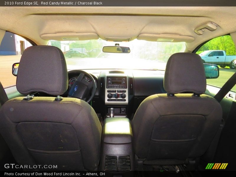 Red Candy Metallic / Charcoal Black 2010 Ford Edge SE