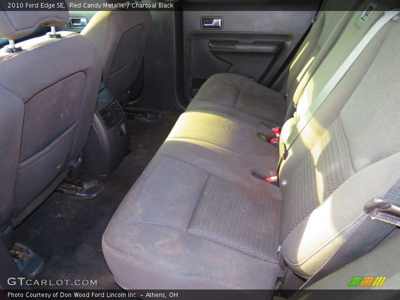 Red Candy Metallic / Charcoal Black 2010 Ford Edge SE