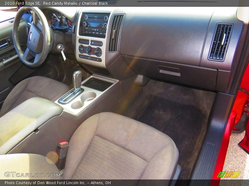 Red Candy Metallic / Charcoal Black 2010 Ford Edge SE