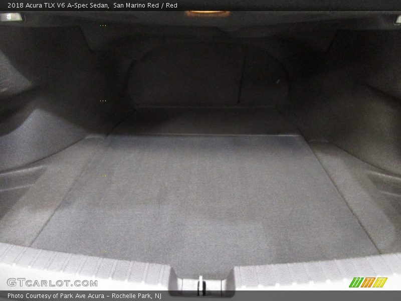 San Marino Red / Red 2018 Acura TLX V6 A-Spec Sedan
