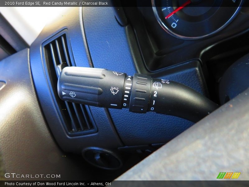 Red Candy Metallic / Charcoal Black 2010 Ford Edge SE