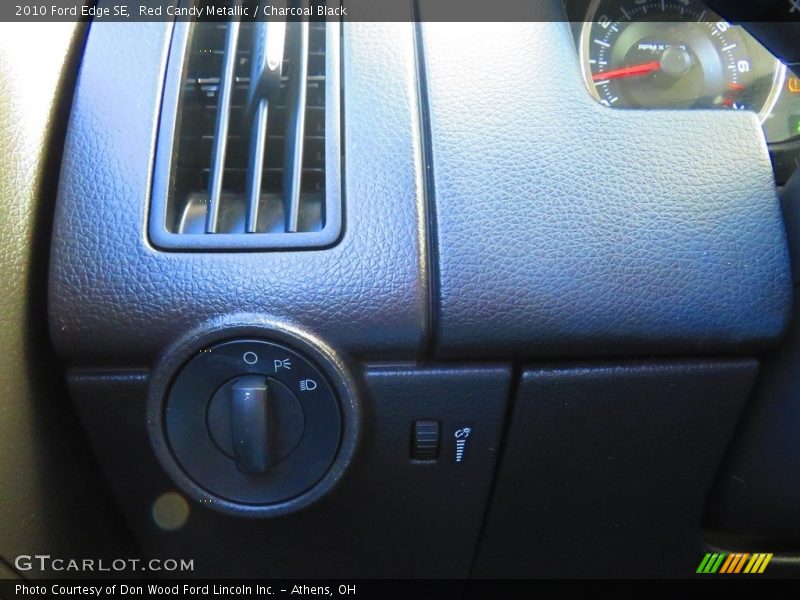 Red Candy Metallic / Charcoal Black 2010 Ford Edge SE