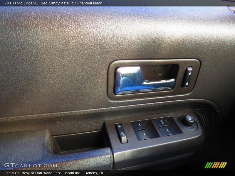 Red Candy Metallic / Charcoal Black 2010 Ford Edge SE