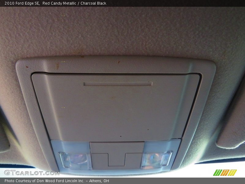 Red Candy Metallic / Charcoal Black 2010 Ford Edge SE
