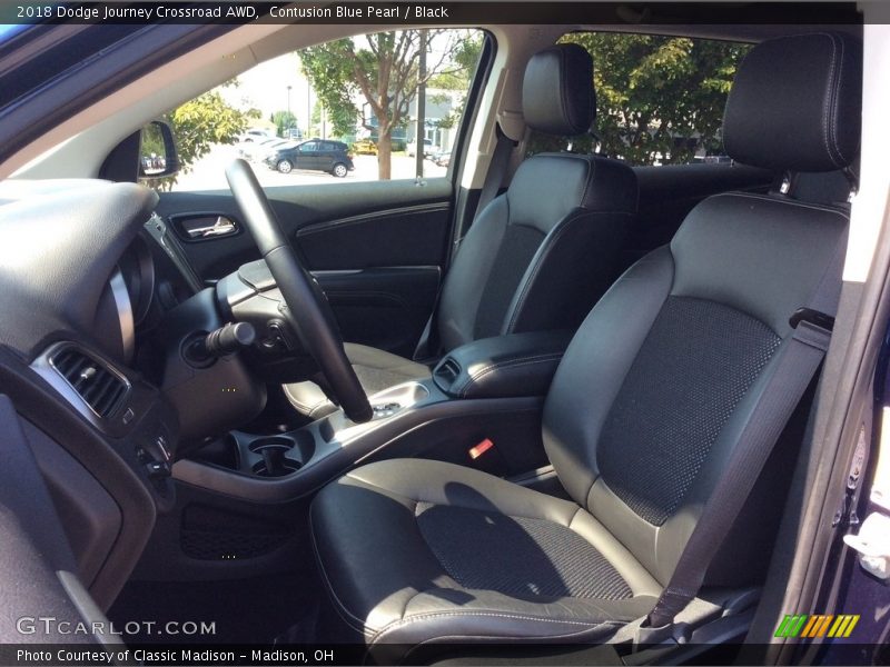 Contusion Blue Pearl / Black 2018 Dodge Journey Crossroad AWD