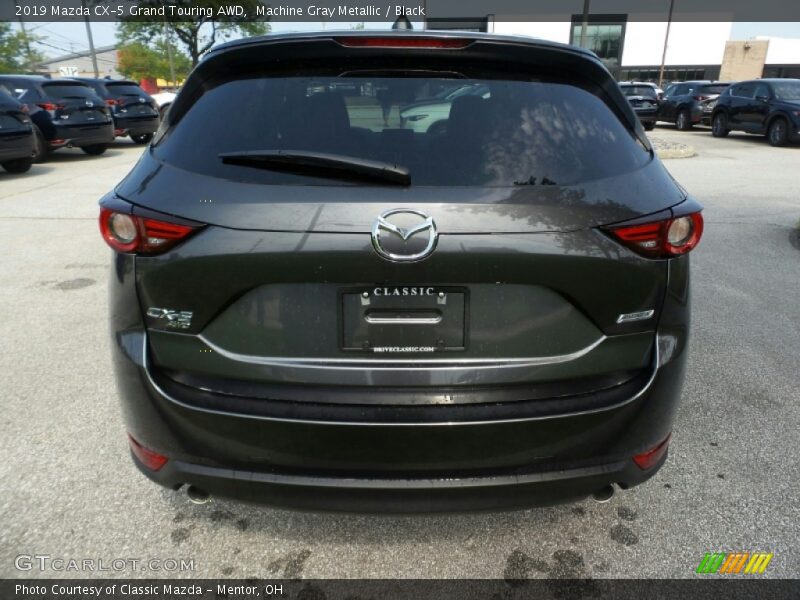 Machine Gray Metallic / Black 2019 Mazda CX-5 Grand Touring AWD