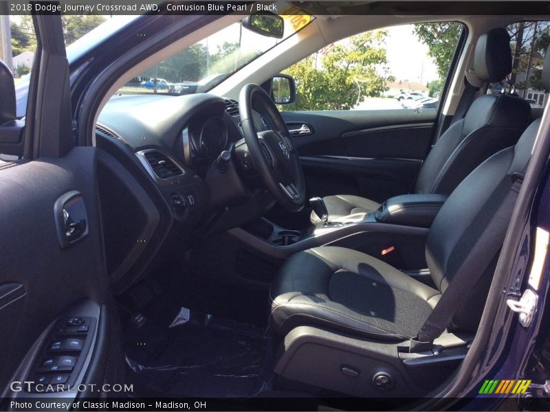 Contusion Blue Pearl / Black 2018 Dodge Journey Crossroad AWD