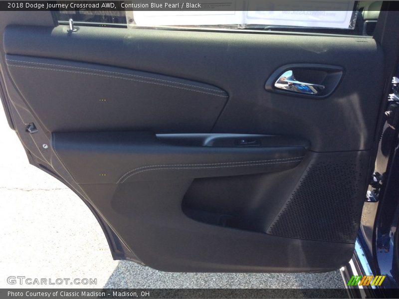 Contusion Blue Pearl / Black 2018 Dodge Journey Crossroad AWD