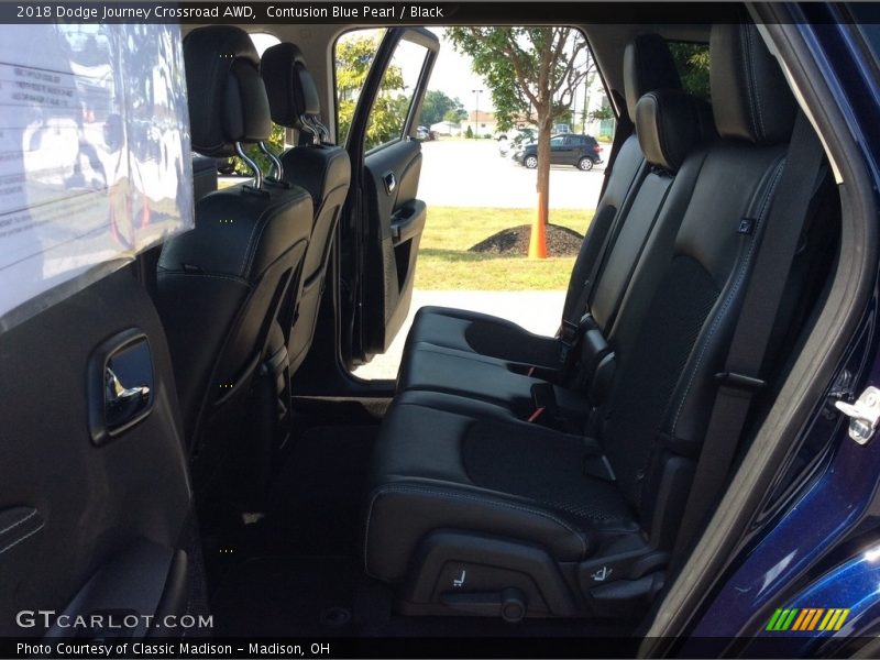 Contusion Blue Pearl / Black 2018 Dodge Journey Crossroad AWD