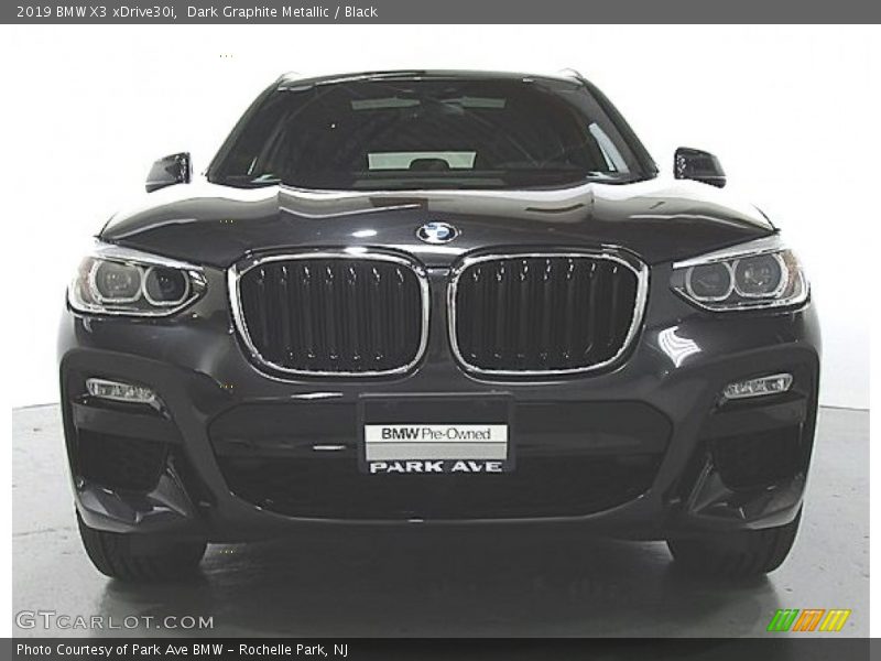 Dark Graphite Metallic / Black 2019 BMW X3 xDrive30i
