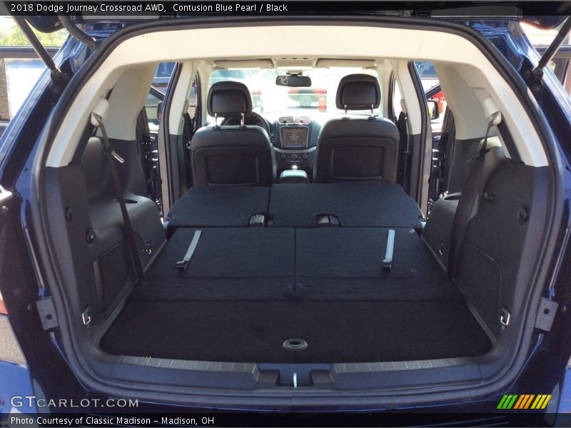 Contusion Blue Pearl / Black 2018 Dodge Journey Crossroad AWD
