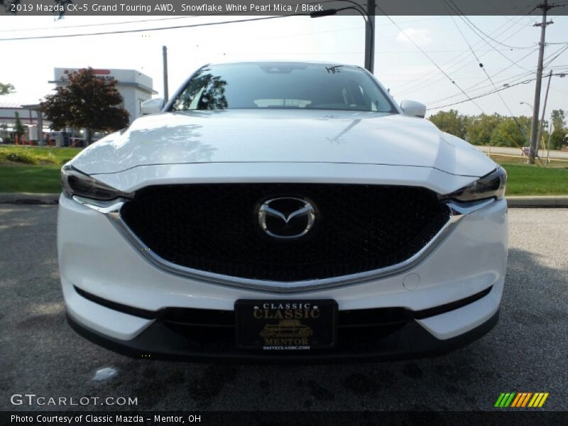 Snowflake White Pearl Mica / Black 2019 Mazda CX-5 Grand Touring AWD