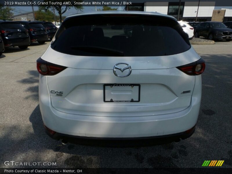 Snowflake White Pearl Mica / Black 2019 Mazda CX-5 Grand Touring AWD