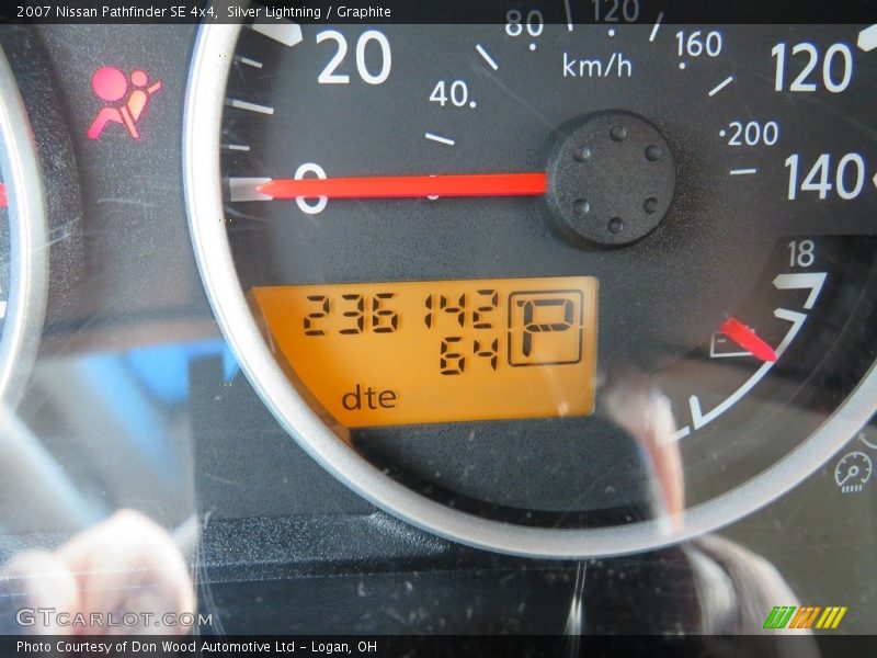 Silver Lightning / Graphite 2007 Nissan Pathfinder SE 4x4