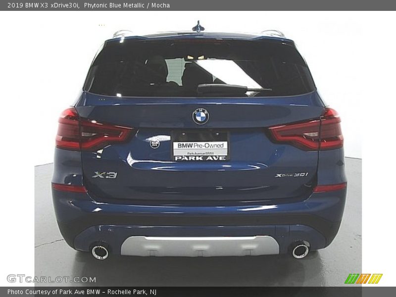 Phytonic Blue Metallic / Mocha 2019 BMW X3 xDrive30i