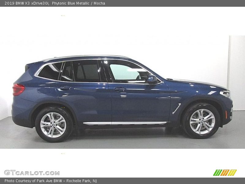 Phytonic Blue Metallic / Mocha 2019 BMW X3 xDrive30i