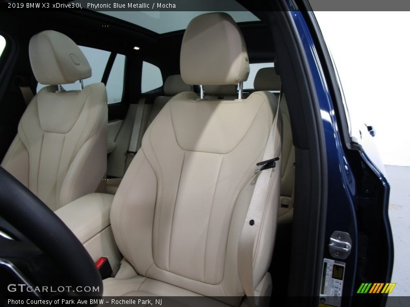 Phytonic Blue Metallic / Mocha 2019 BMW X3 xDrive30i