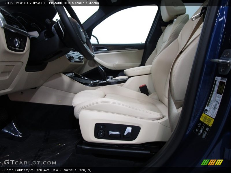 Phytonic Blue Metallic / Mocha 2019 BMW X3 xDrive30i