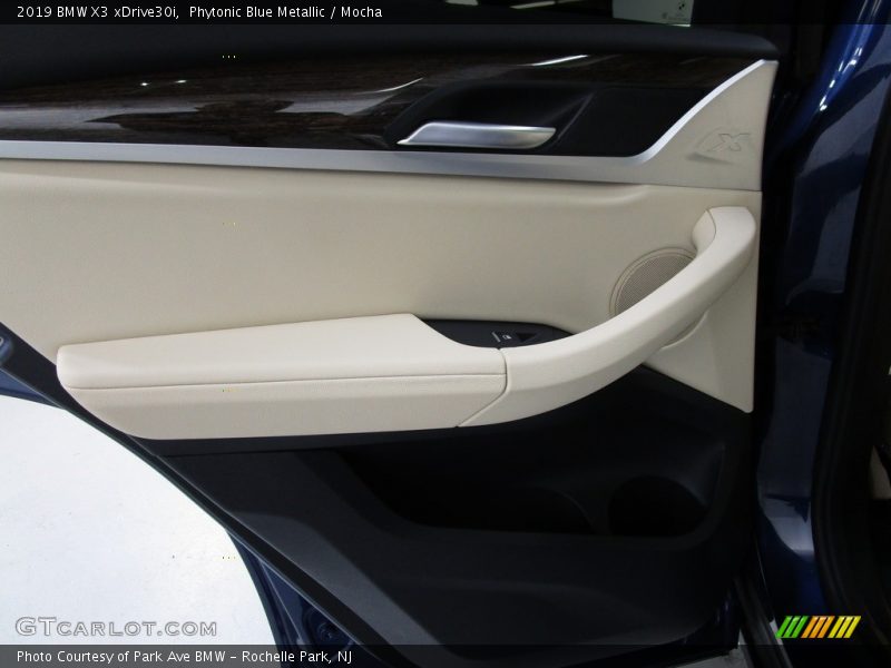Phytonic Blue Metallic / Mocha 2019 BMW X3 xDrive30i