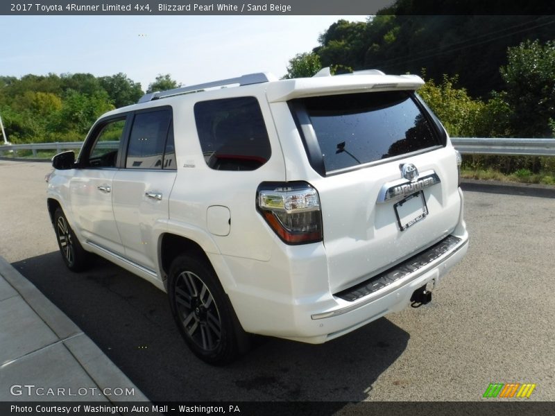 Blizzard Pearl White / Sand Beige 2017 Toyota 4Runner Limited 4x4