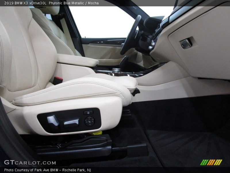 Phytonic Blue Metallic / Mocha 2019 BMW X3 xDrive30i