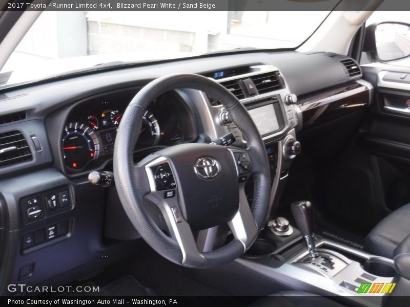 Blizzard Pearl White / Sand Beige 2017 Toyota 4Runner Limited 4x4