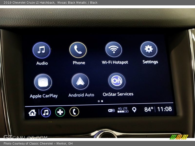 Mosaic Black Metallic / Black 2019 Chevrolet Cruze LS Hatchback