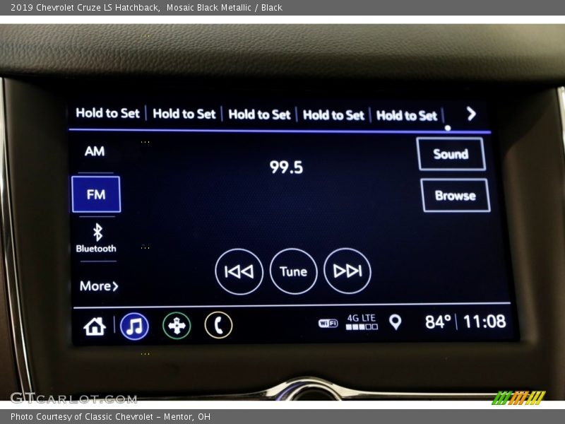 Mosaic Black Metallic / Black 2019 Chevrolet Cruze LS Hatchback
