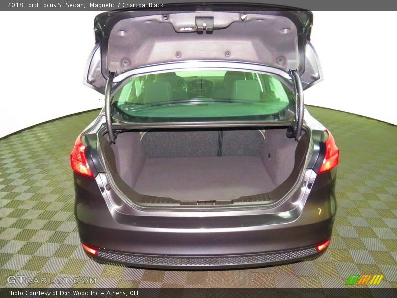 Magnetic / Charcoal Black 2018 Ford Focus SE Sedan